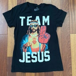 Team Jesus fitted t-shirt tee